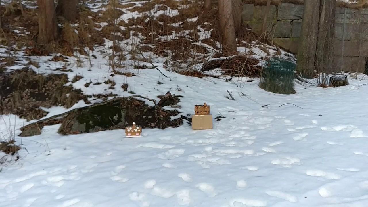 Blowing up a Gingerbread house