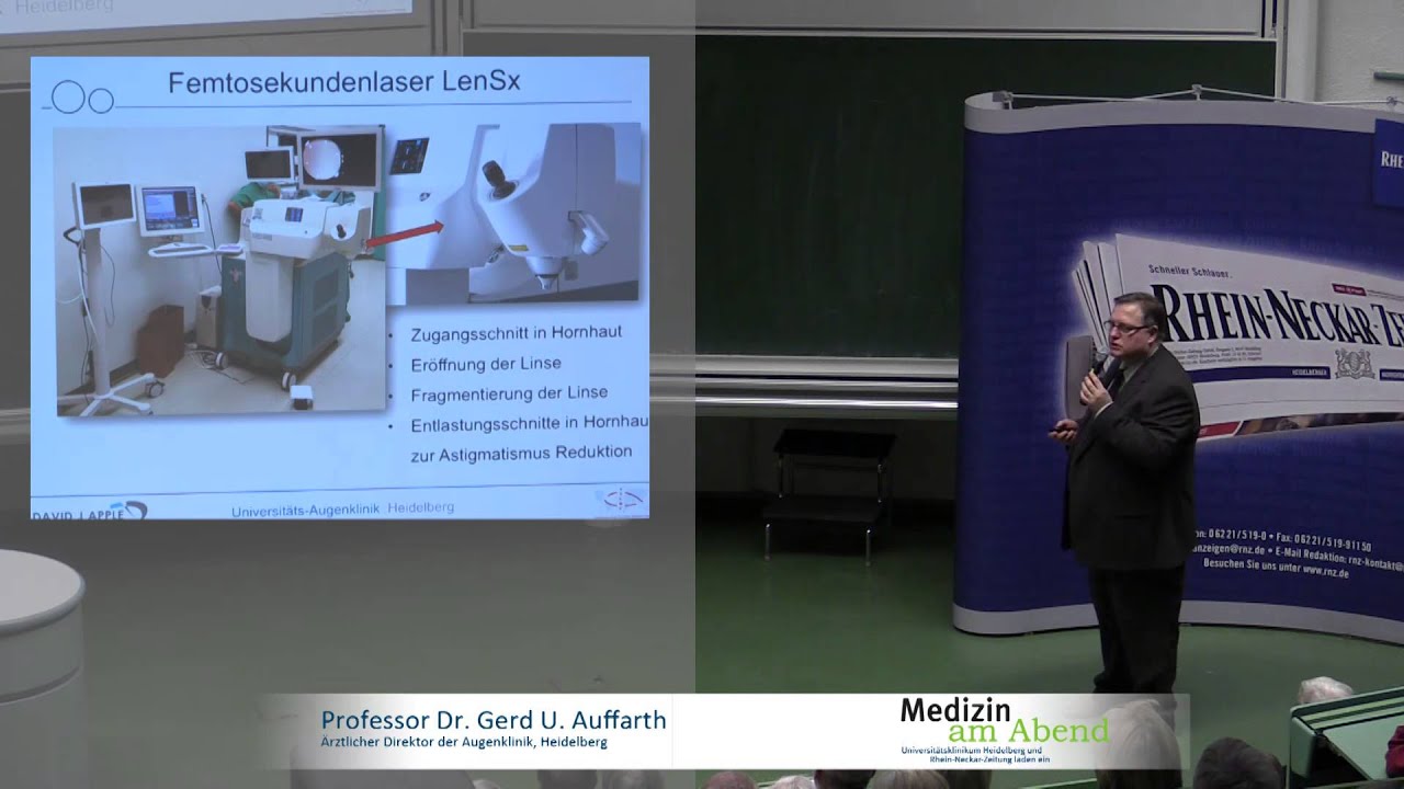 Medizin am Abend, 21. Januar 2015, Prof. Auffarth