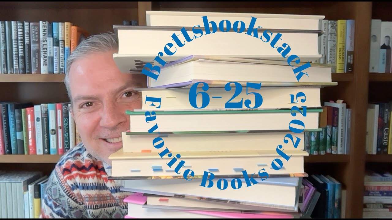 Любимые книги 2025 года, книги с шестой по двадцать пятую.