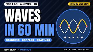 Waves: Standing Waves, Doppler, Beats & Gratings | NCEA Level 3 Physics 91523 in 60 Minutes