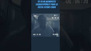 Yo en mi momento más esquizofrénico