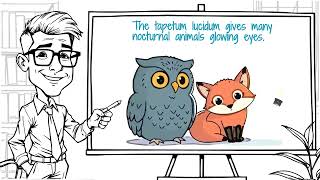 Why animals have different eyes?