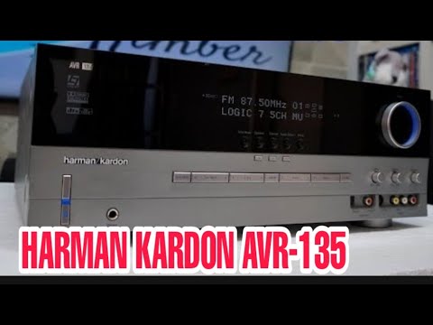 PROBANDO RECEIVER HARMAN KARDON AVR 135
