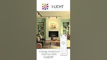 I-licht Colour temperature feature with remote.