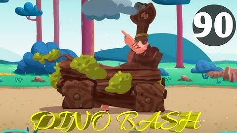 Dino Bash Level 90 Android walk-through Gameplay...!