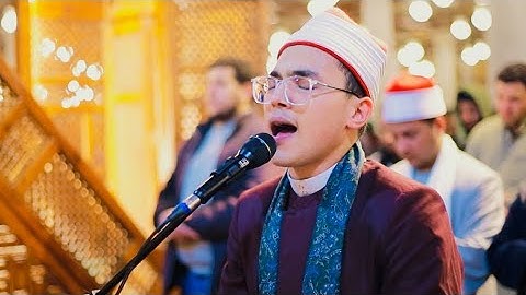 صلاة التراويح من جامع سيدنا عمرو بن العاص 😍 القارئ عبدالرازق الشهاوي ❤️