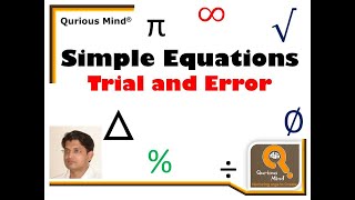 Simple Equations - Trial and Error Method