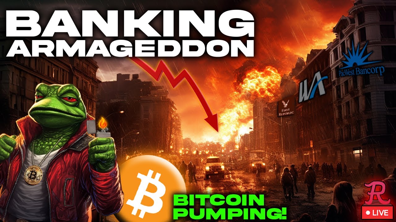 Bitcoin LIVE BANK STOCKS CRASHING! PACW, CMA, WAL YouTube