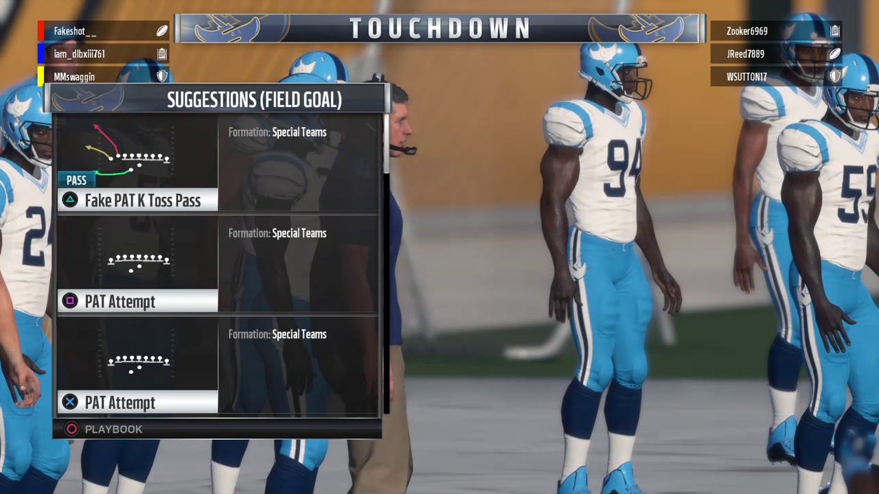 BEST MADDEN 18 KICKOFF RETURN!!