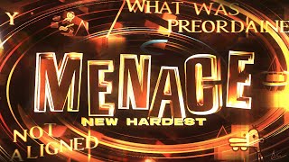 [NEW HARDEST] MENACE (Extreme Demon) 100% | Arraegen | TOP 12 EXTREME DEMON