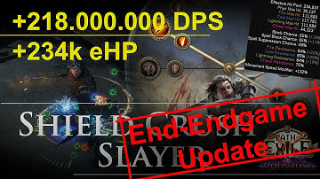 End Endgame Shield Crush Slayer | +218m DPS & +234k eHP