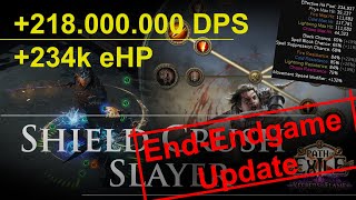 End Endgame Shield Crush Slayer | +218m DPS &amp; +234k eHP