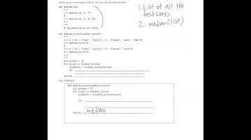 CS 88 Spring 2022 Final - Problem 6 Median Scores