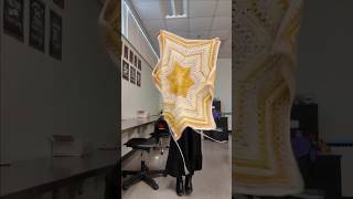 Attempting to crochet Betty Mcknit's 6 day star Blanket #crochetstarblanket