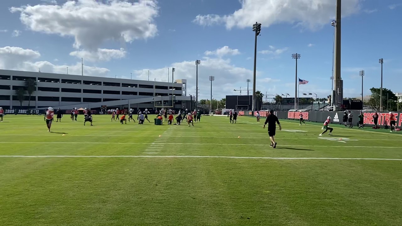 Miami Spring Practice March 2, 2020 YouTube