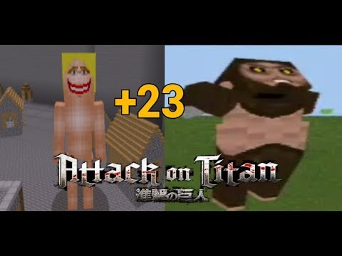 ATTACK ON TITAN MOD - Shingeki no kyojin mod! - Minecraft mod 1.6.4, 1.7.2  y 1.7.10 Review 
