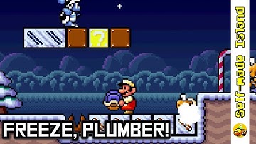 Freeze, Plumber! • Super Mario World ROM Hack