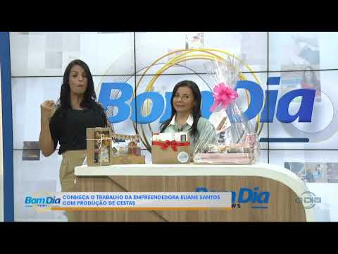 Eliane Santos empreende com produção de cestas 23 05 2024
