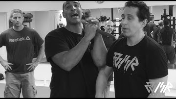 ISR Matrix Summit 2017 - Defensive Blade, Firearm Retention, Clinch with Cloth.
