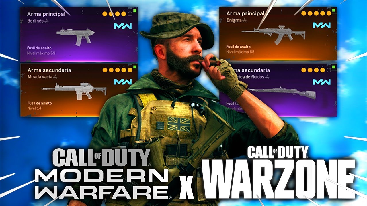 Las 5 MEJORES ARMAS META de MODERN WARFARE para USAR en WARZONE ...