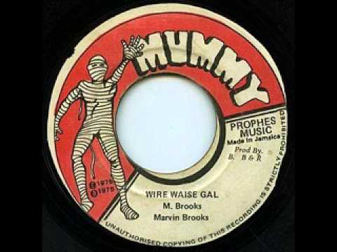 ジャマイカ7” Marvin Brooks Wire Waise Gal NONE Mummy /00080 7