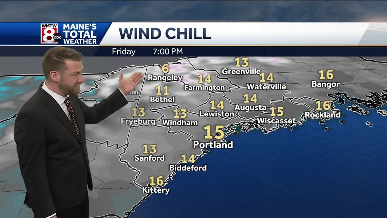 Light snow, breezy and cold leading up to the weekend - YouTube