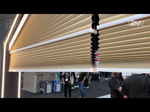 CEDIA Expo 2026: Sombra Shades Showcases Trapezoid Cellular Shade Collection