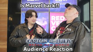 Captain America: Brave New World (2025) | Out of Movie Theater Audience Reaction Review