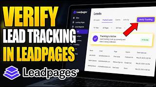 How to verify lead tracking in Leadpages - Detailed Guide