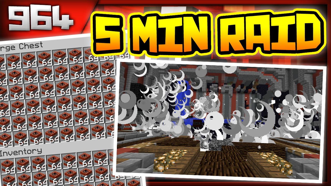 Minecraft FACTIONS Server Lets Play - THEY RAID OUR BASE IN 5 MINS ...