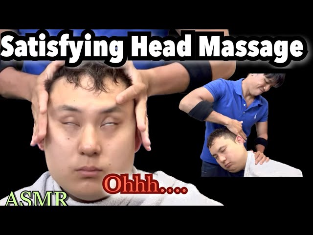 【ASMR】Satisfying Head Massage