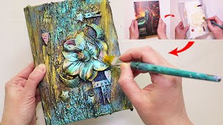DIY NOTEPAD COVER easy and beautiful / How to Make a Notebook Cover Yourself