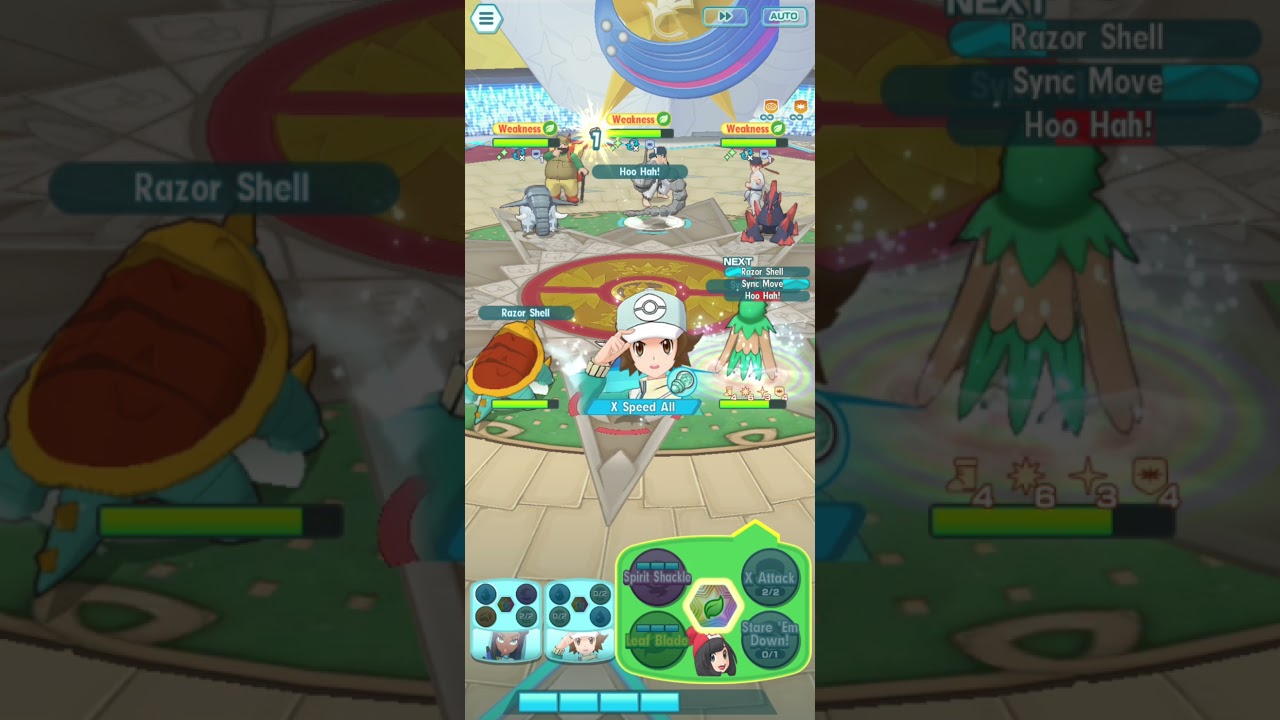 Selene and Nessa vs Bruno 1.5k Presync clear (-2 sync)