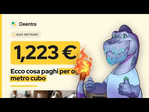 Video Quanto costa il gas metano al metro cubo (1,223 €/Smc a luglio 2026)