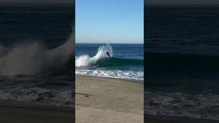 When The Perfect Shorebreak Meets The Cleanest Skimboarder