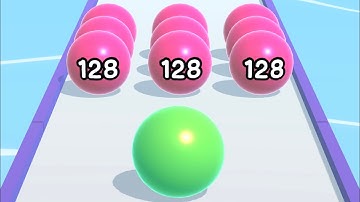 Ball Run 2048 💸🎱🏀 All Levels Gameplay Walkthrough Android, iOS Levels 1-9999 NEW UPDATE!!!