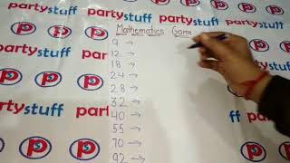 Mathematics - Mathematics LCM Table - 1 Minute Game, Kids Game, Kitty Game, Paper Game, Party Game screenshot 3