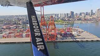 Harbour Air Landing in Vancouver, British Columbia Canada, May 10th 2024