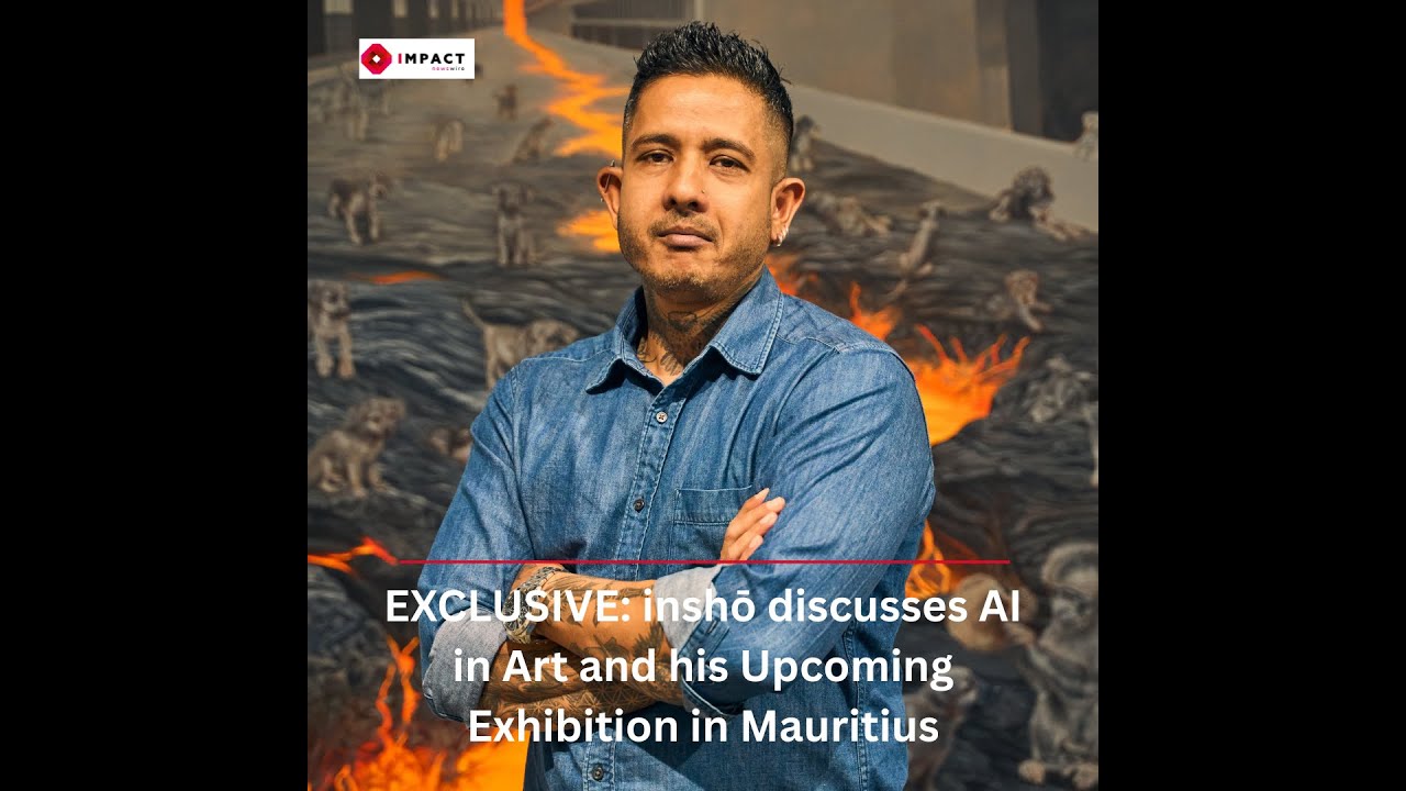 EXCLUSIVE: inshō discusses AI in Art and his Upcoming Exhibition in Mauritius