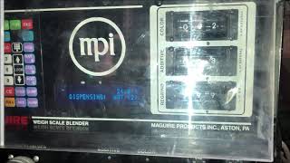 450 LB/HR Maguire WSB-140R 4 Component Gravimetric Blender