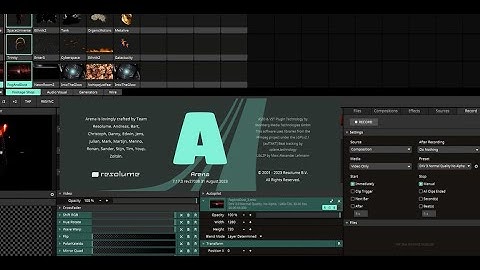 Resolume Arena 7.17 review[ElementPik.com]