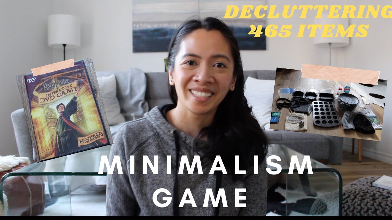 DECLUTTERING | Decluttering 465 Items | Minimalism Game - YouTube