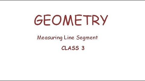 Class 3 unit 12 worksheet 4 Measuring Line Segment DAV Maths