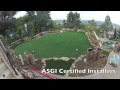 Synthetic Putting Green Time Lapse Installation Video by SoCal Greens