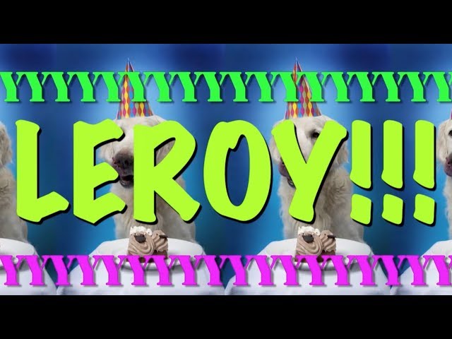HAPPY BIRTHDAY LEROY! - EPIC Happy Birthday Song