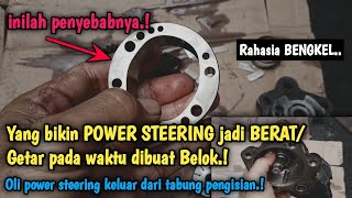 Inilah Penyebabnya Yang Bikin Power Steering Jadi Berat Dan Getar Pada Waktu Dibuat Belok