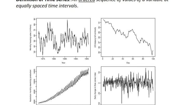 Lecture 13   Time Series Analysis