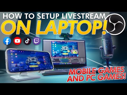 Building a Laptop Streaming Setup For Mobile and PC Games