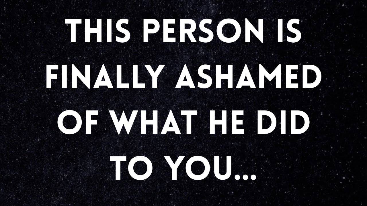 🔴God Message Today | This person is finally ashamed of what he did to you...