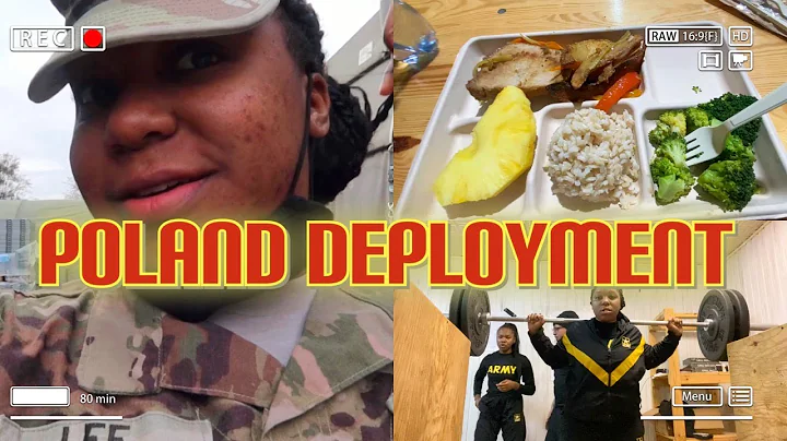 POLAND VLOG | WHAT I DO EVERYDAY DEPLOYMENT 2020